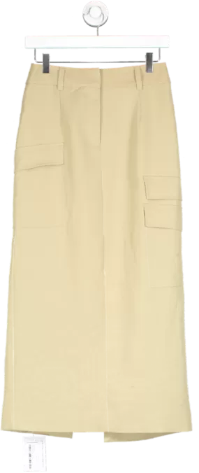 kookai Beige Ariel Low Rise Pant W34