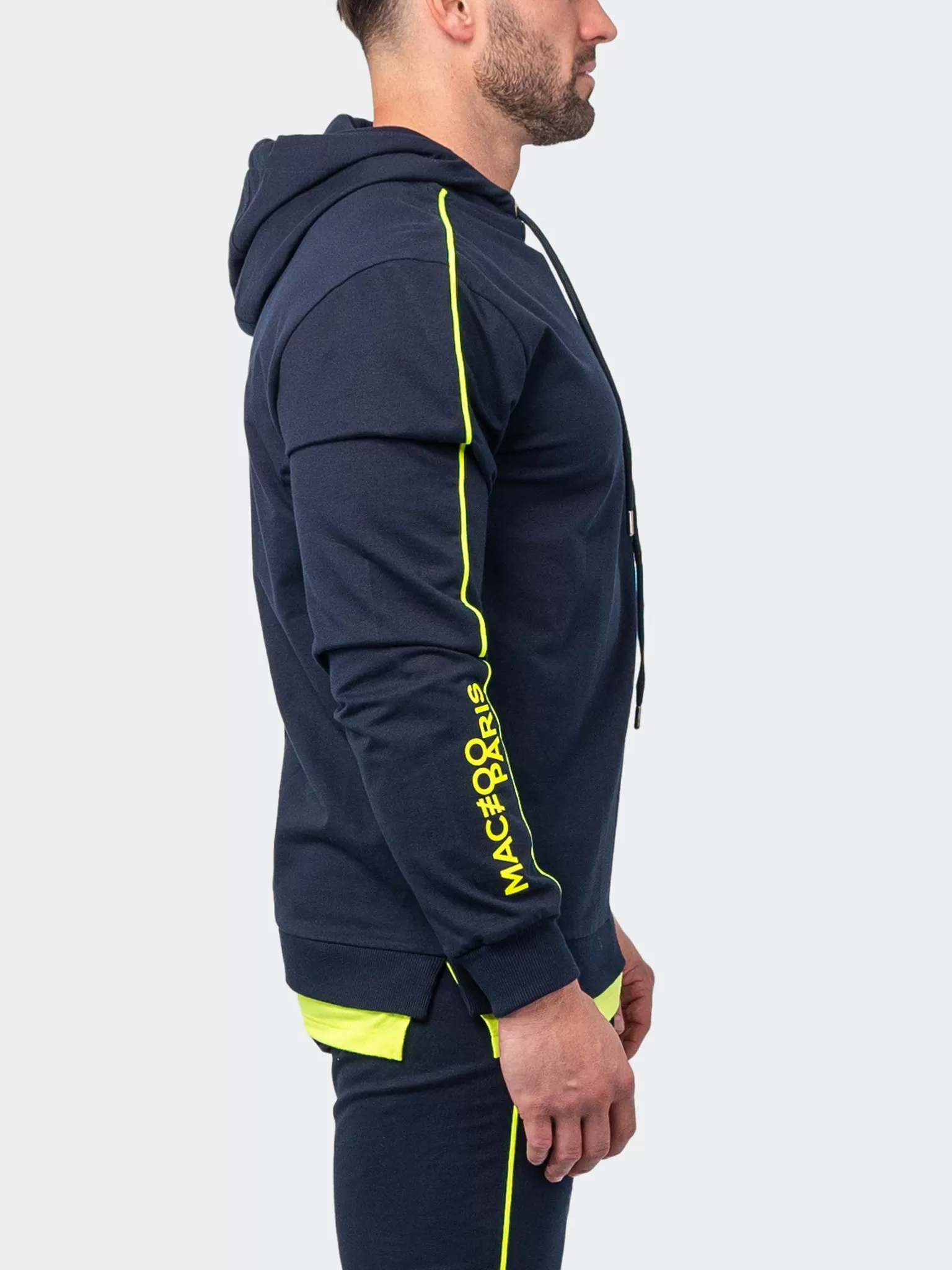 Maceoo Athleisure | Hoodie Current Blue