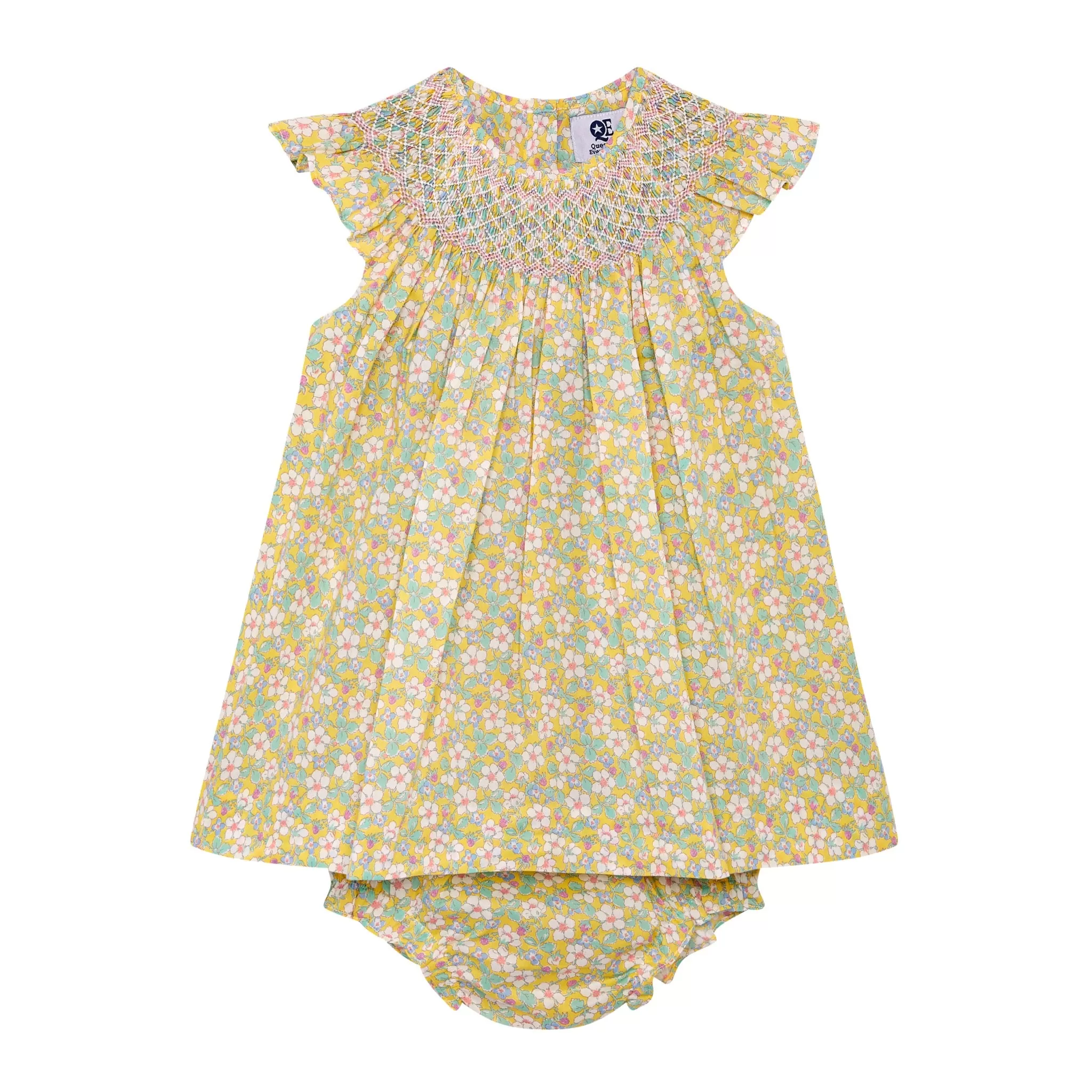 Made With Liberty Fabric:  Baby Dress - Rita