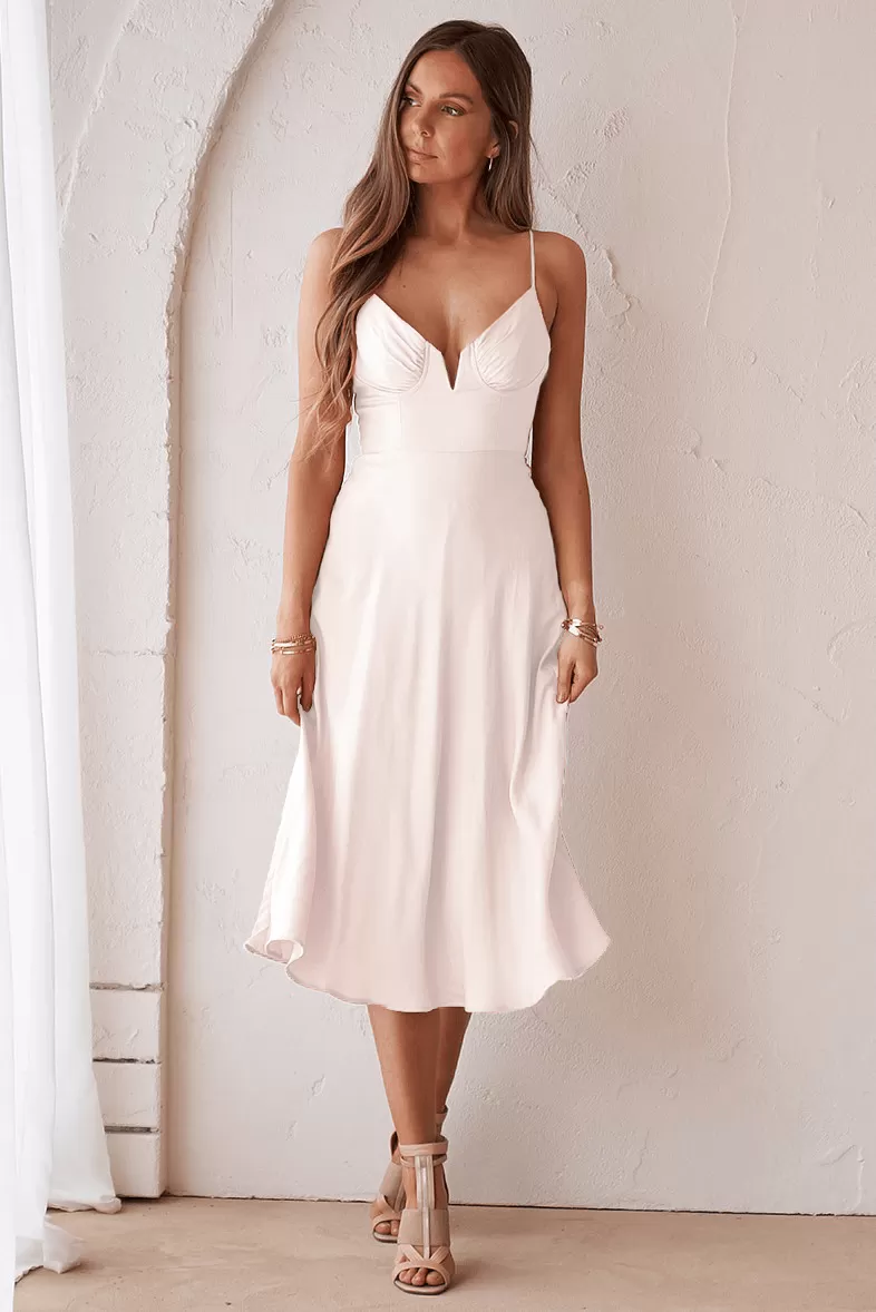 Micaela Dress - Ivory