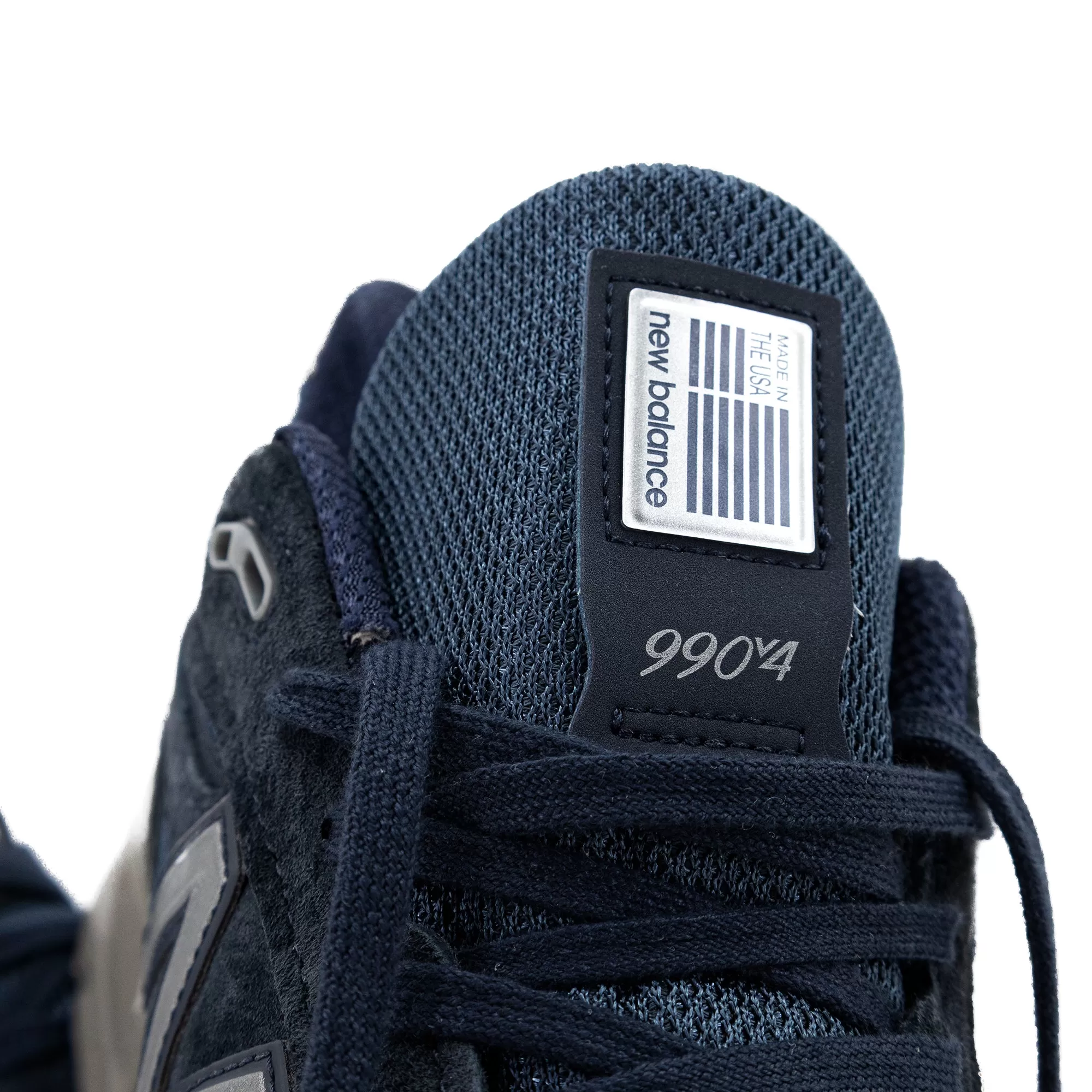 New Balance 990v4 Made in USA Navy/Silver U990NV4