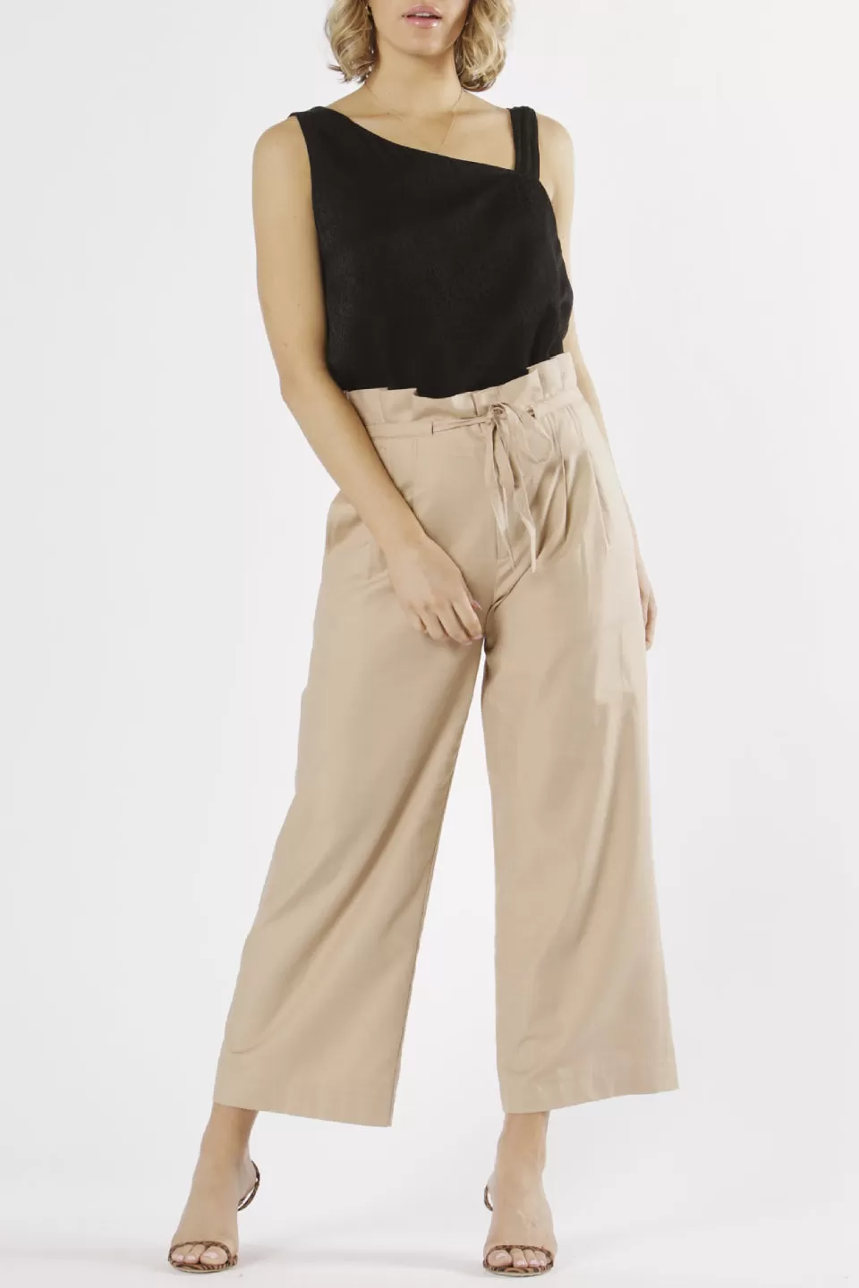 Paloma Caramel High Waisted Pant