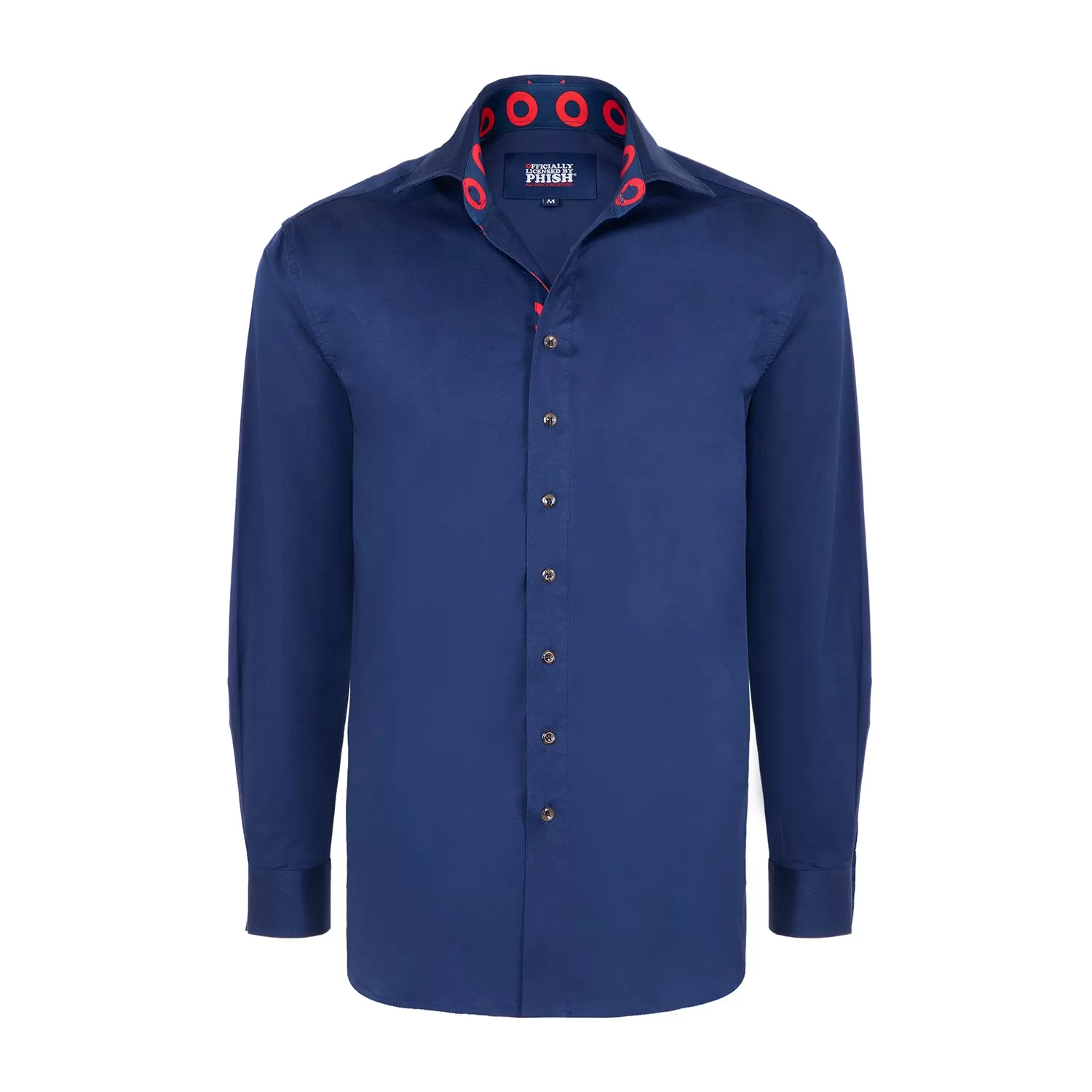 Phish | Casual Long Sleeve Button Down | Navy