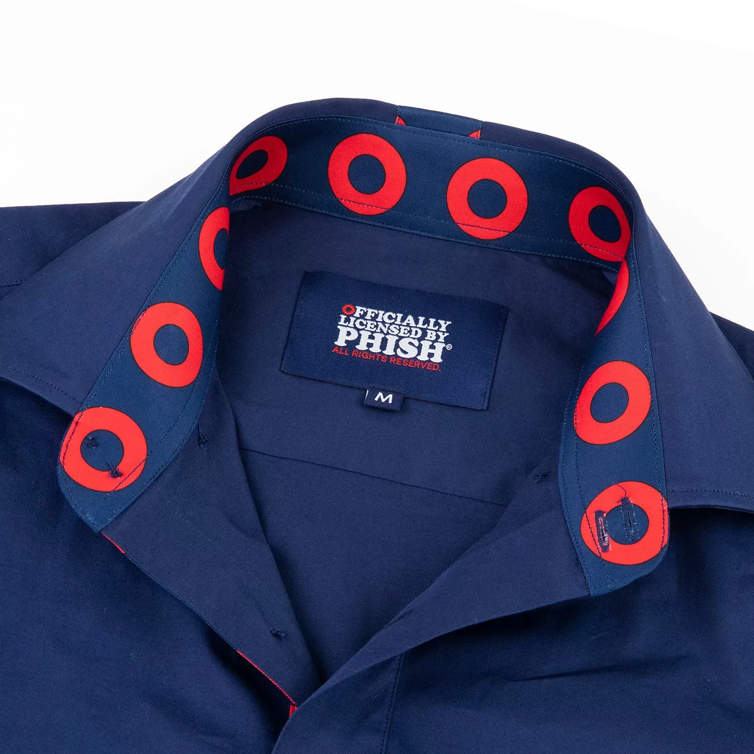 Phish | Casual Long Sleeve Button Down | Navy