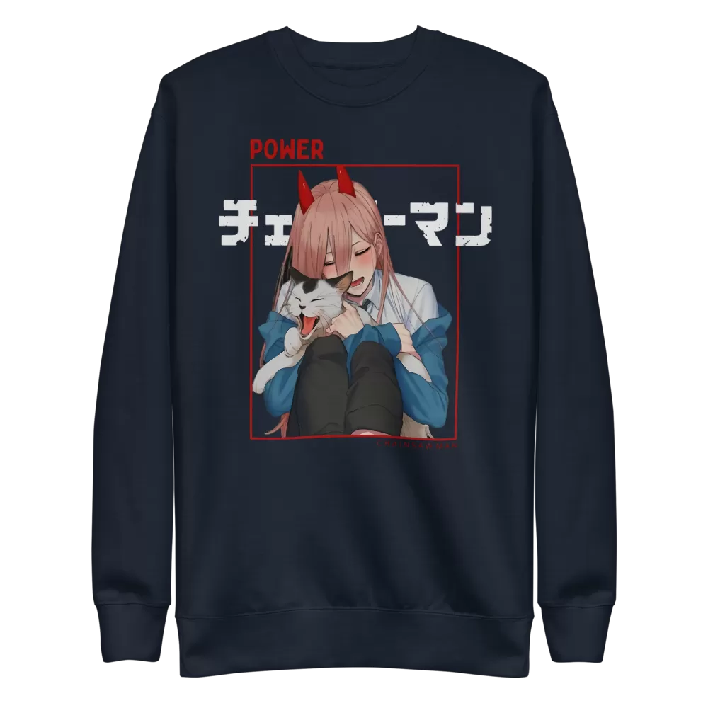 Power Crewneck Sweatshirt Chainsaw Man