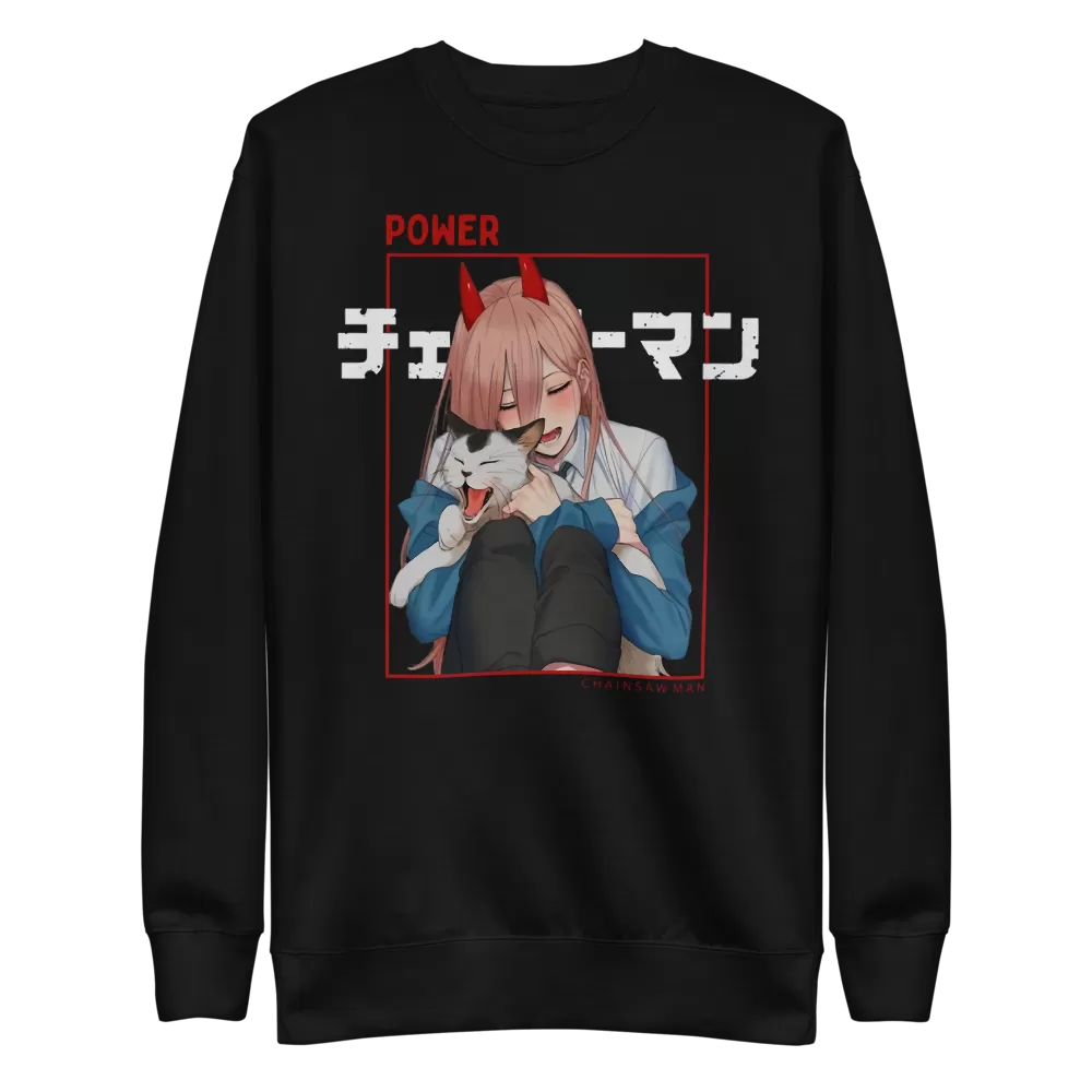 Power Crewneck Sweatshirt Chainsaw Man