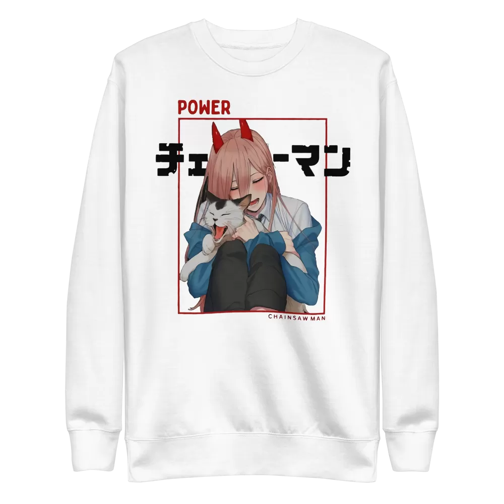 Power Crewneck Sweatshirt Chainsaw Man