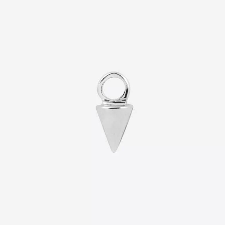 Pyra Charm - 14K WHITE