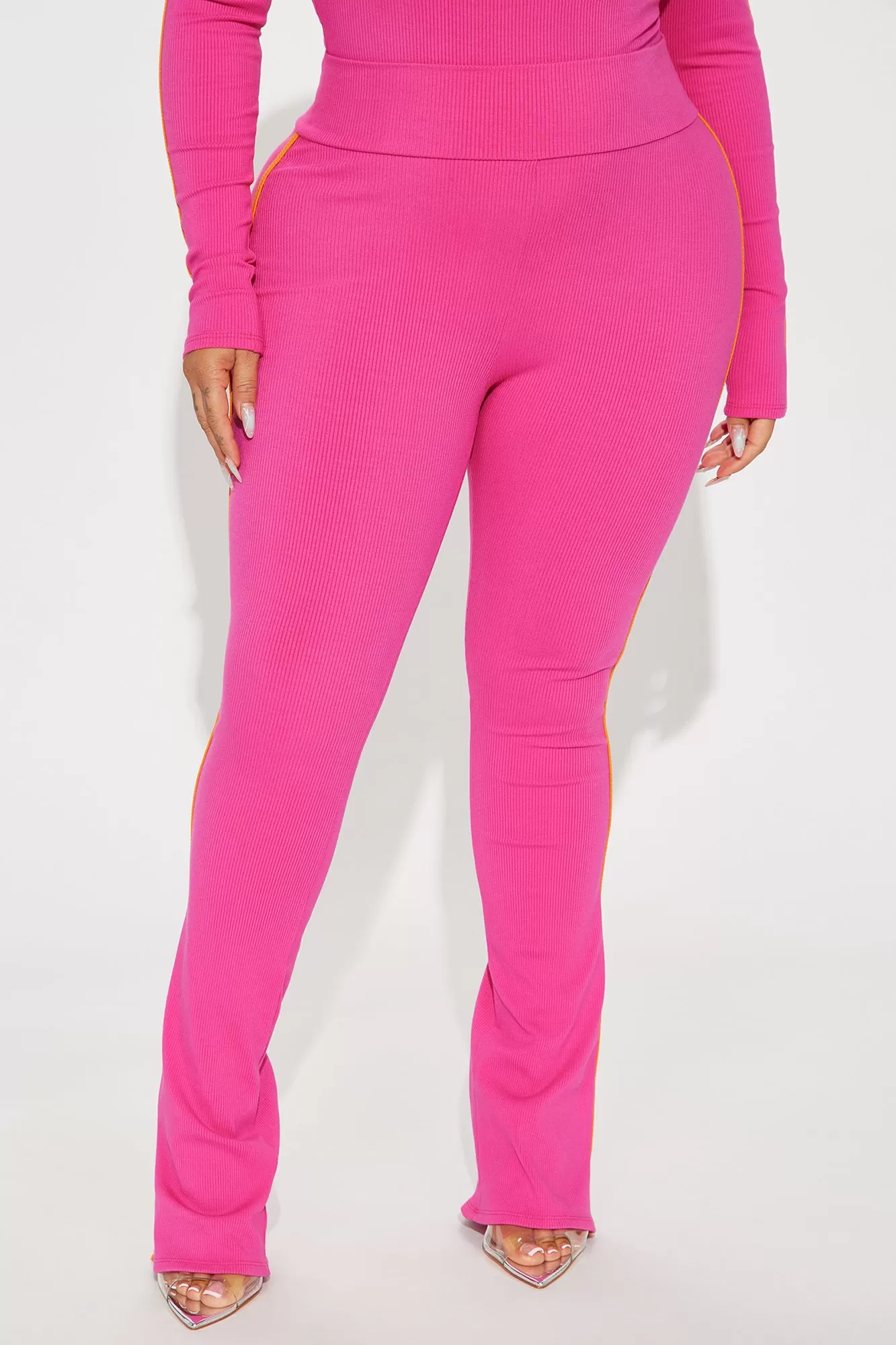 Ralene Snatched Pant - Fuchsia/combo