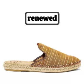 Renewed Embroidered Cotton Blend Wedge Espadrille for Women - Ona-SN