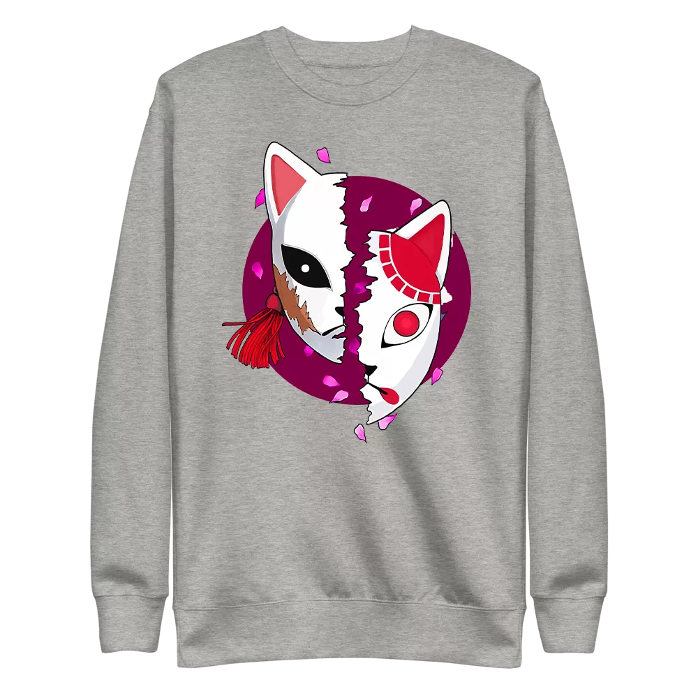 Sabito and Tanjiro Mask Demon Slayer Sweatshirt