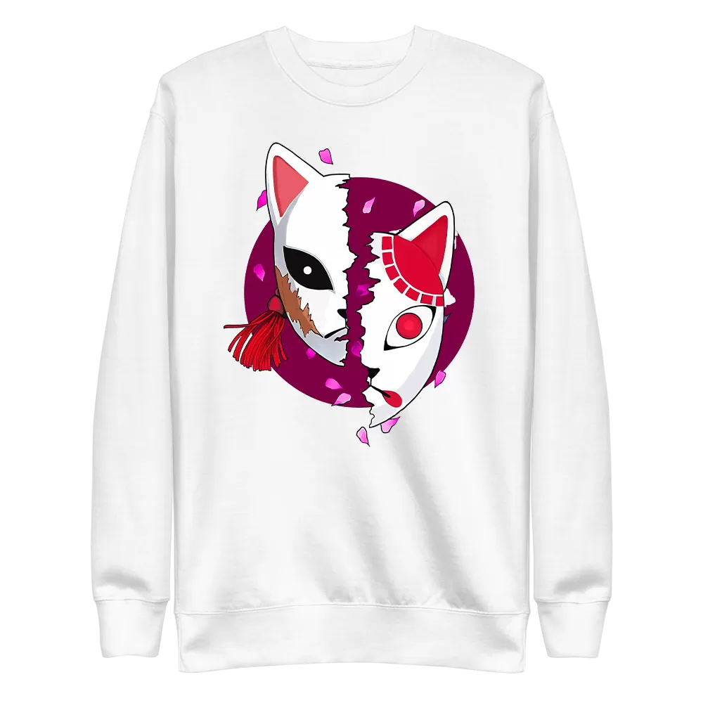 Sabito and Tanjiro Mask Demon Slayer Sweatshirt