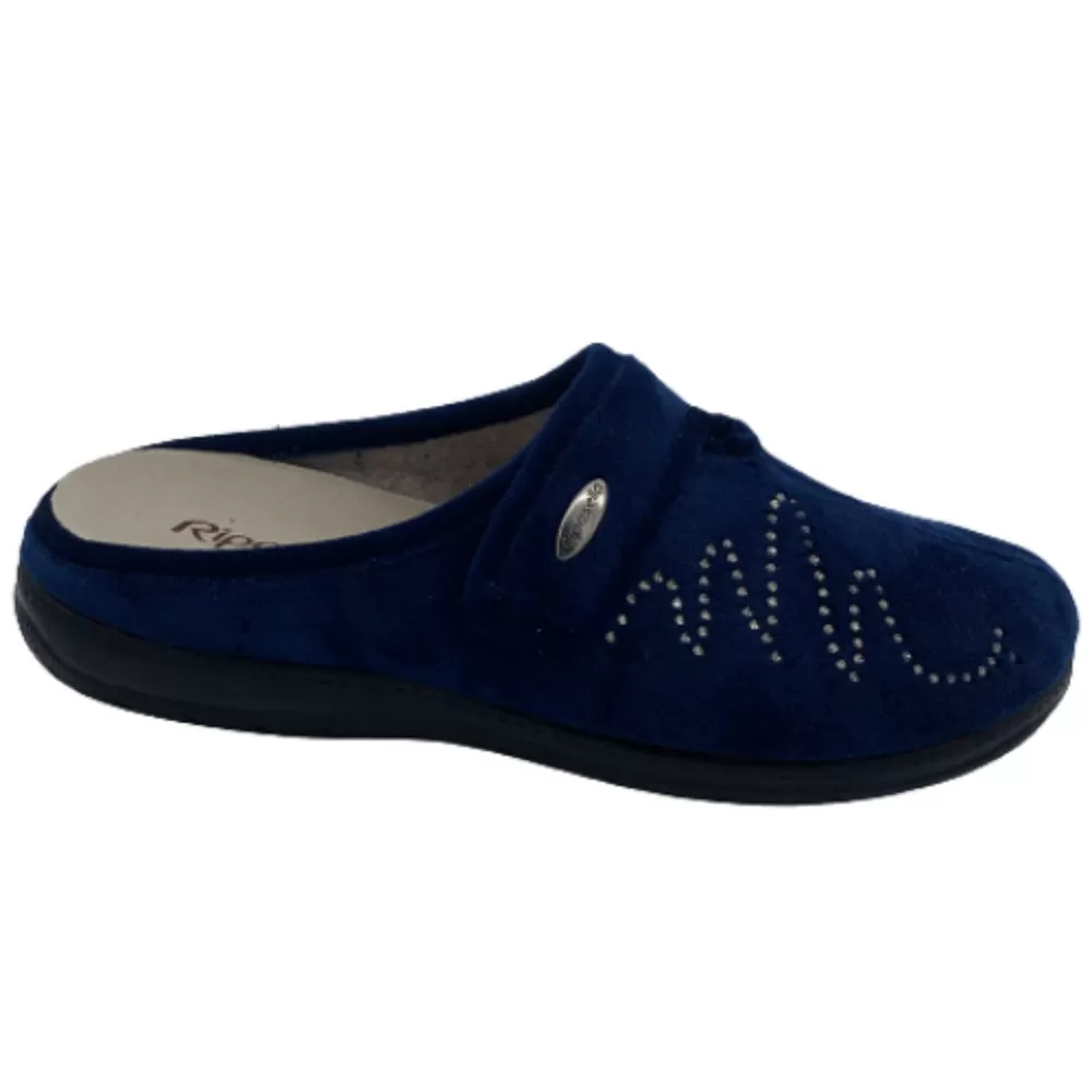 Scarpe donna Riposella - Art. 2319 pantofola blu casual