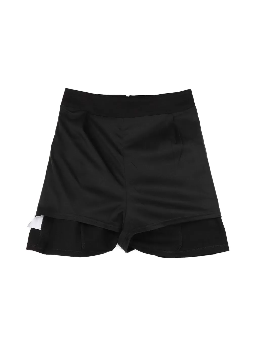 Solid Cargo Mini Skirt OM420