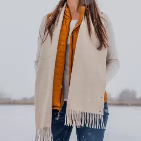 Solid Woven Scarf