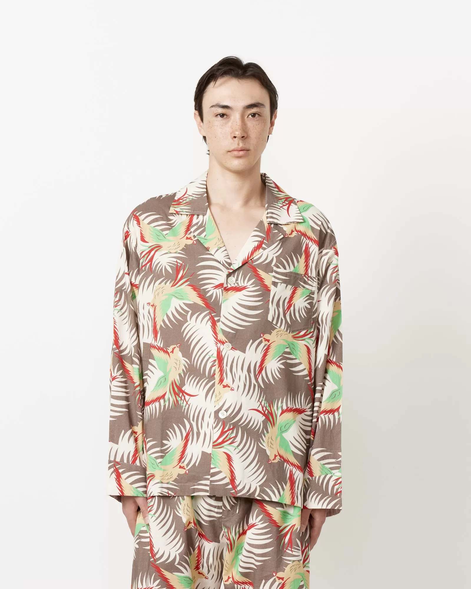 Sun Conure Long Sleeve Shirt in Multi