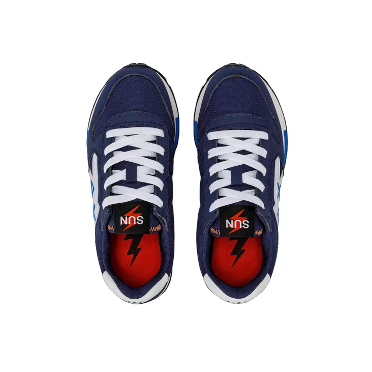 Sun68 Jaki Niki Solid Z43321T 07 blue boy's sneakers shoe