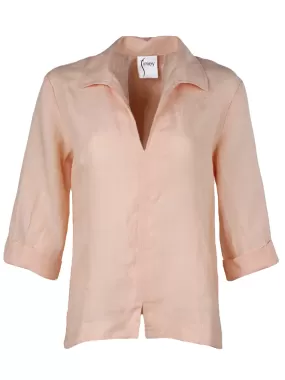 Swing Shirt Blush Linen