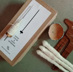 Takli Spindle Hand Spinning Kit