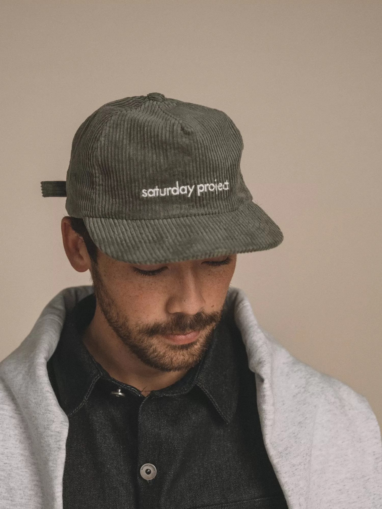 The Saturday Project - Corduroy Strapback Hat