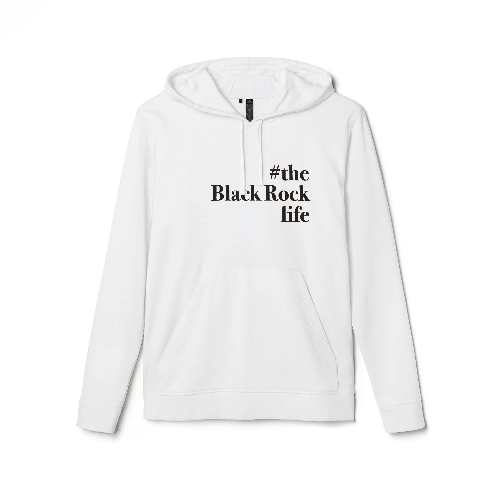 #theblackrocklife adidas® Unisex Fleece Hoodie