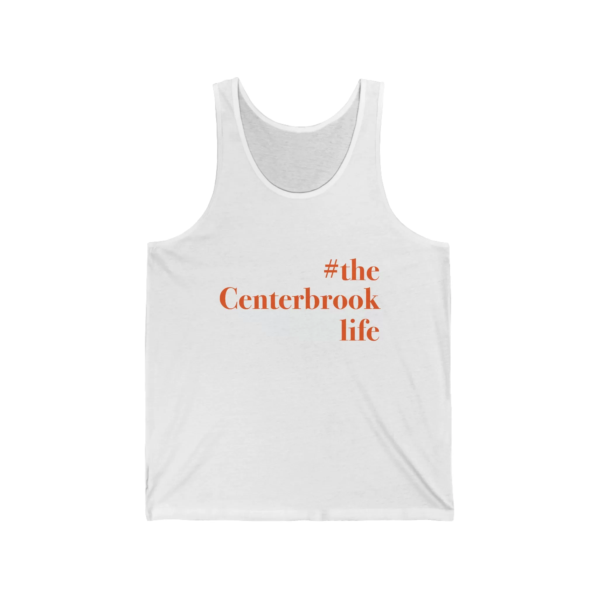 #thecenterbrooklife Unisex Jersey Tank Top