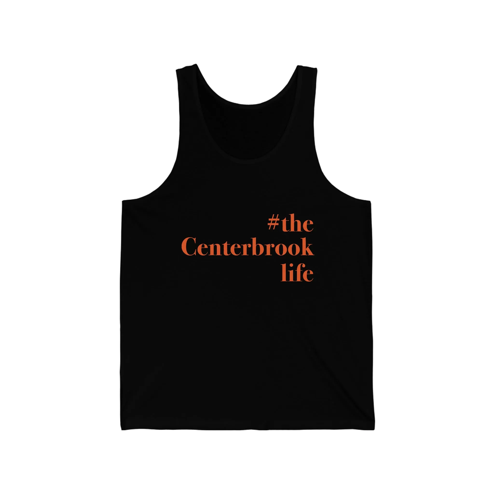 #thecenterbrooklife Unisex Jersey Tank Top