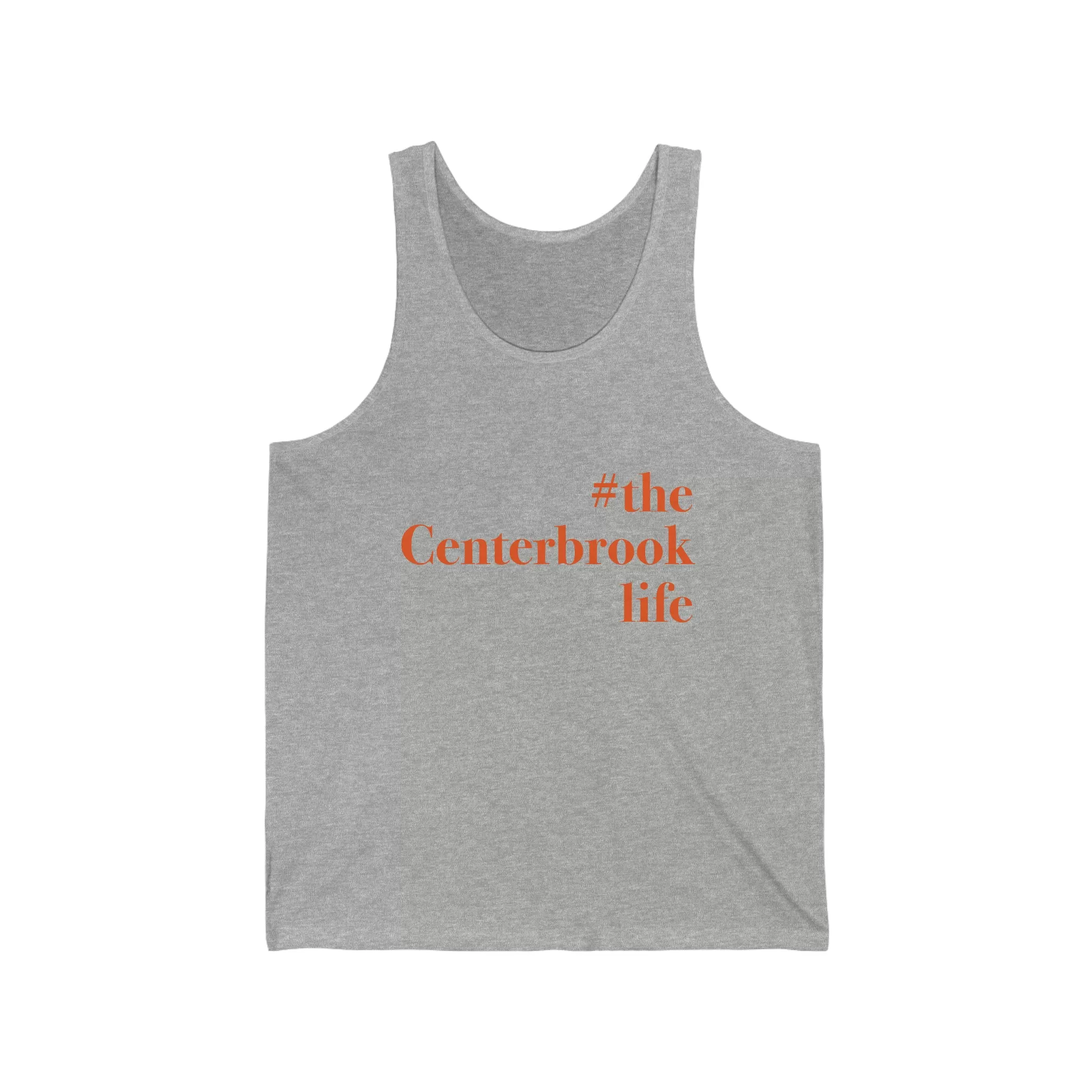 #thecenterbrooklife Unisex Jersey Tank Top