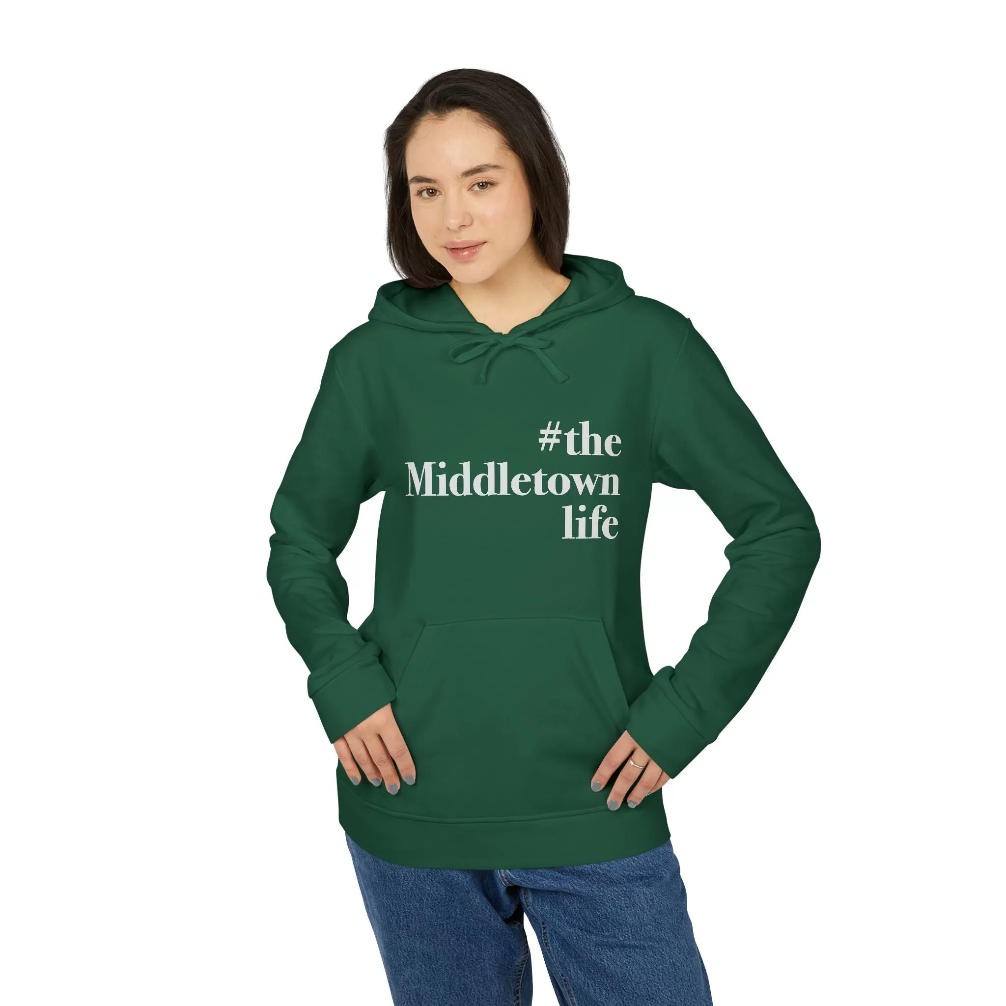 #themiddletownlife adidas® Unisex Fleece Hoodie