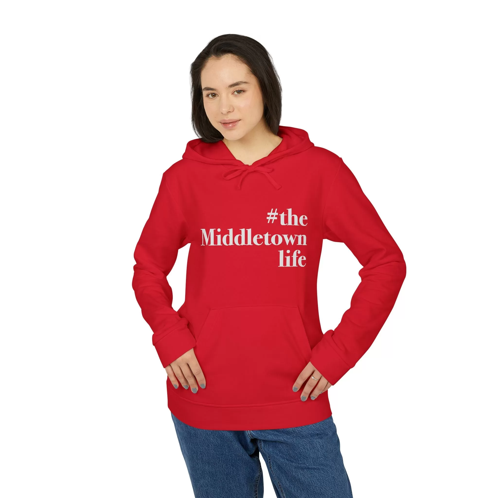 #themiddletownlife adidas® Unisex Fleece Hoodie