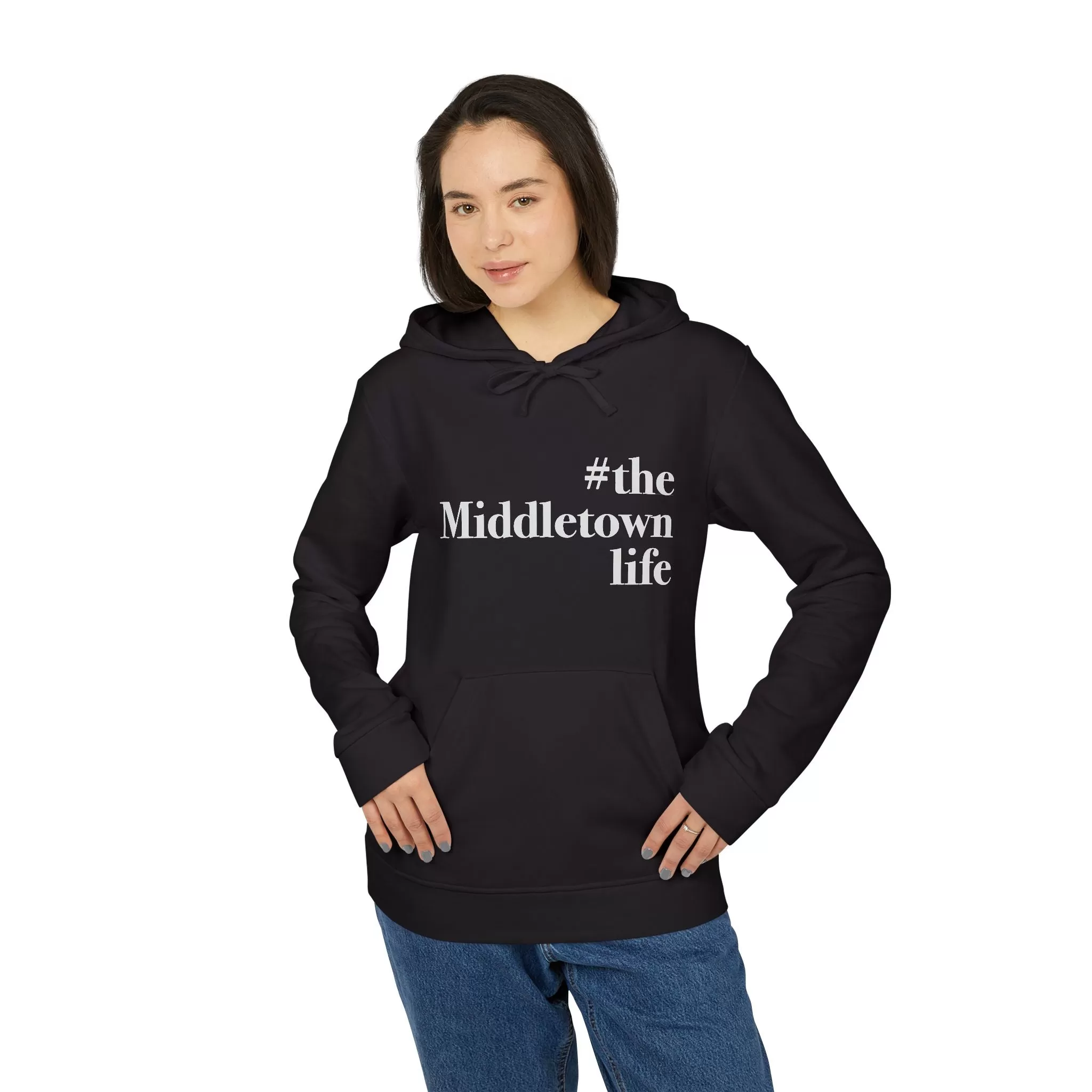 #themiddletownlife adidas® Unisex Fleece Hoodie