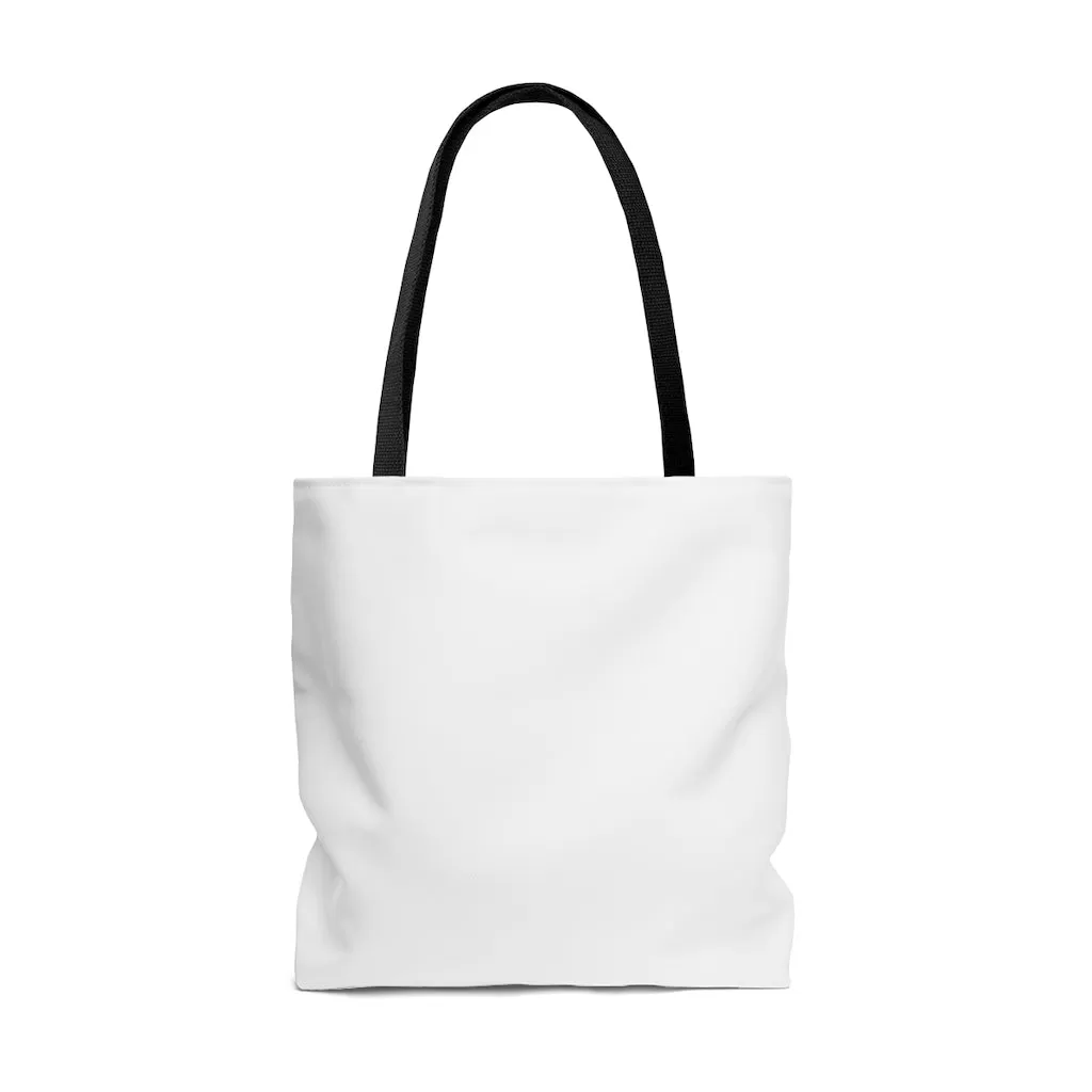 #thenewcanaanlife AOP Tote Bag