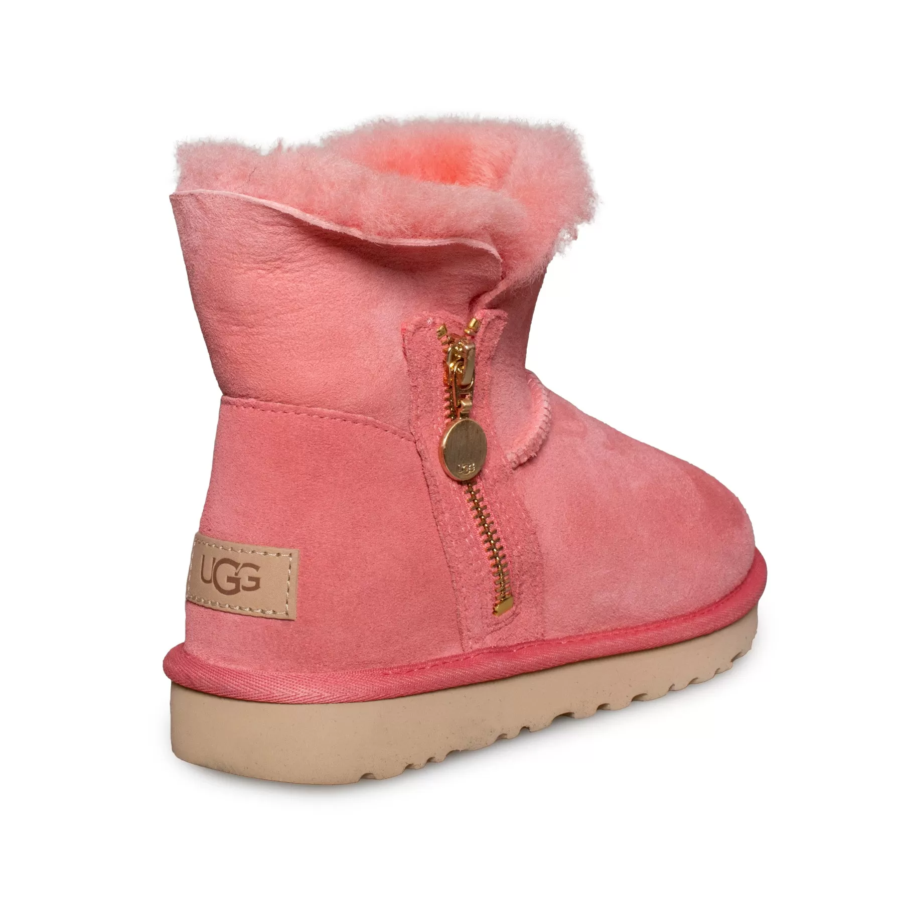 UGG Bailey Zip Mini Pink Blossom Boots - Women's