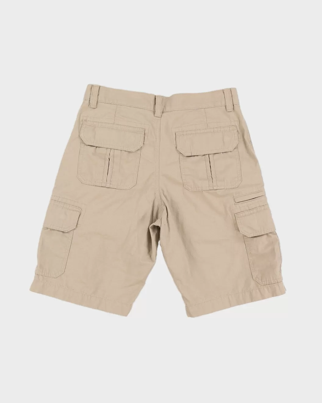 Vintage 00s Eddie Bauer Beige Cargo Shorts - M/L