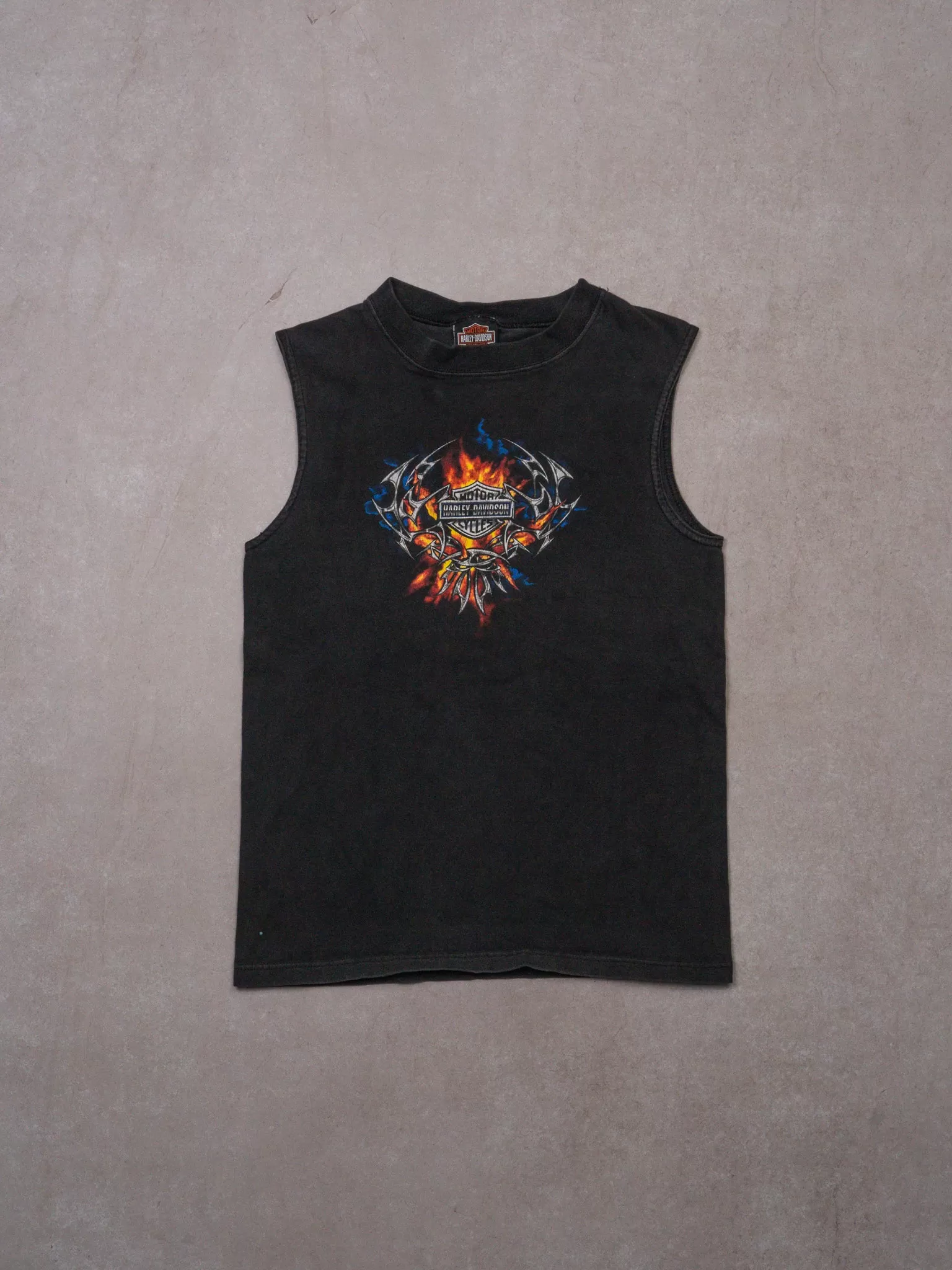 Vintage '02 Black Harley Davidson Virginia Beach Tank