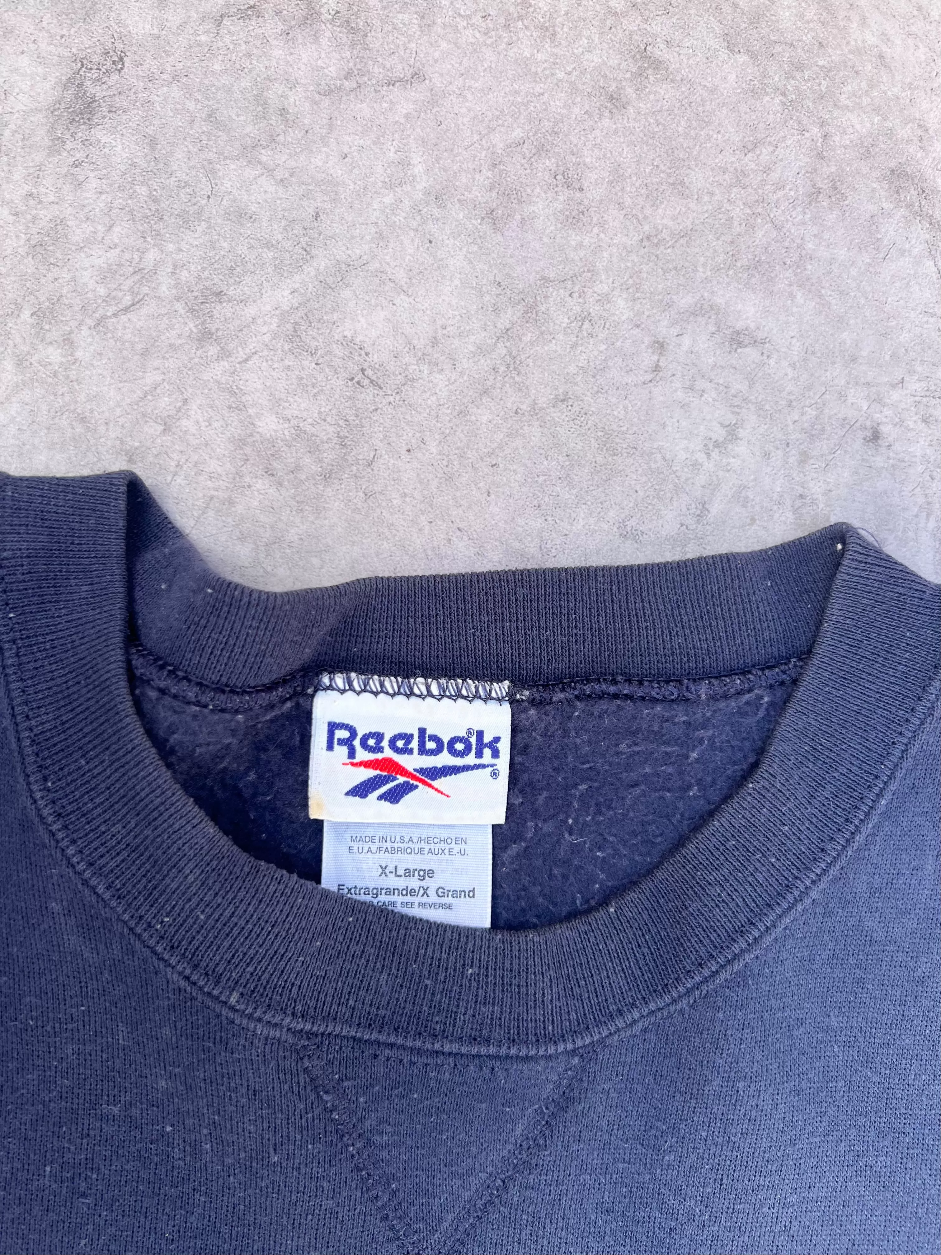 Vintage Reebok Logo Crewneck (XL)