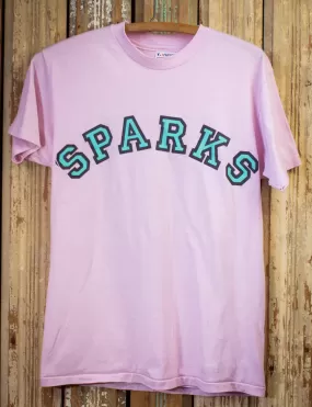 Vintage Sparks Music That You Can Dance To Concert T Shirt 1986 Pink Medium