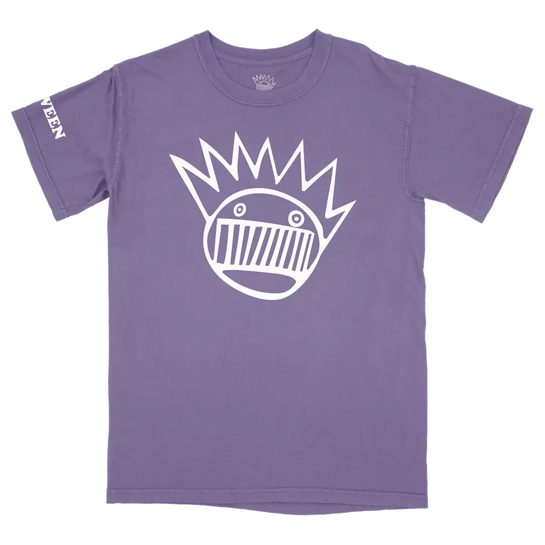 Vintage Washed Boognish Tee - Grape