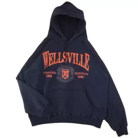 Vintage Wellsville Hoodie - XL