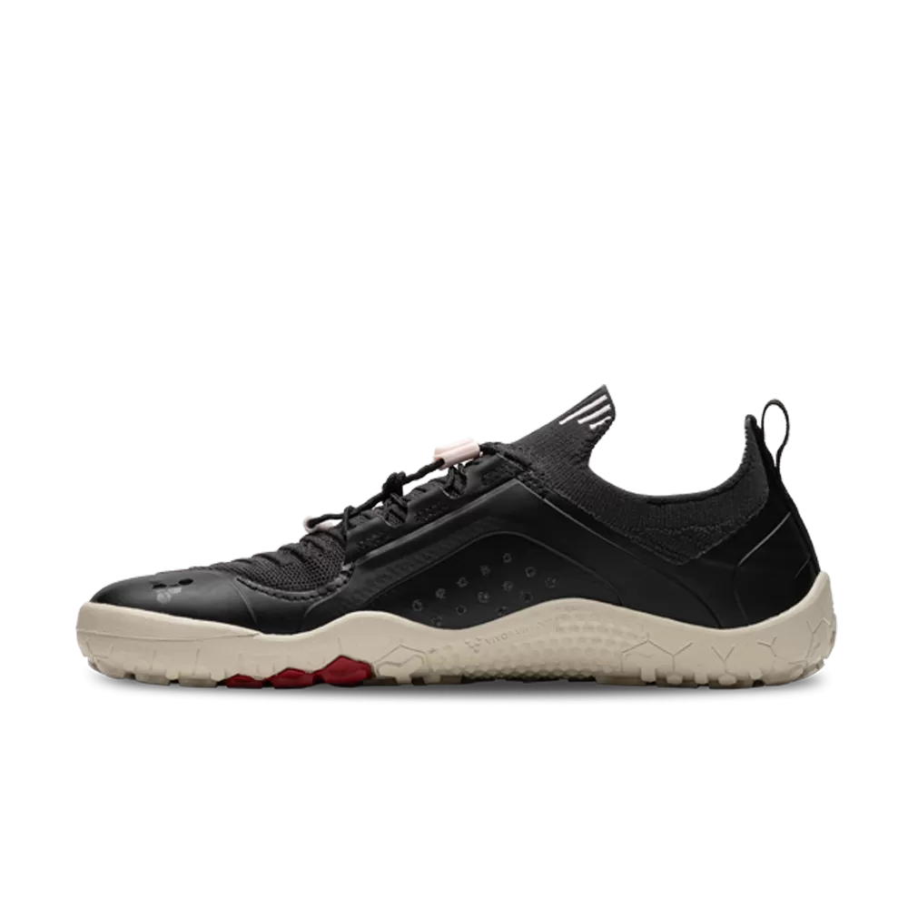 Vivobarefoot Primus Trail Knit FG Womens Obsidian/Misty Rose/Limestone