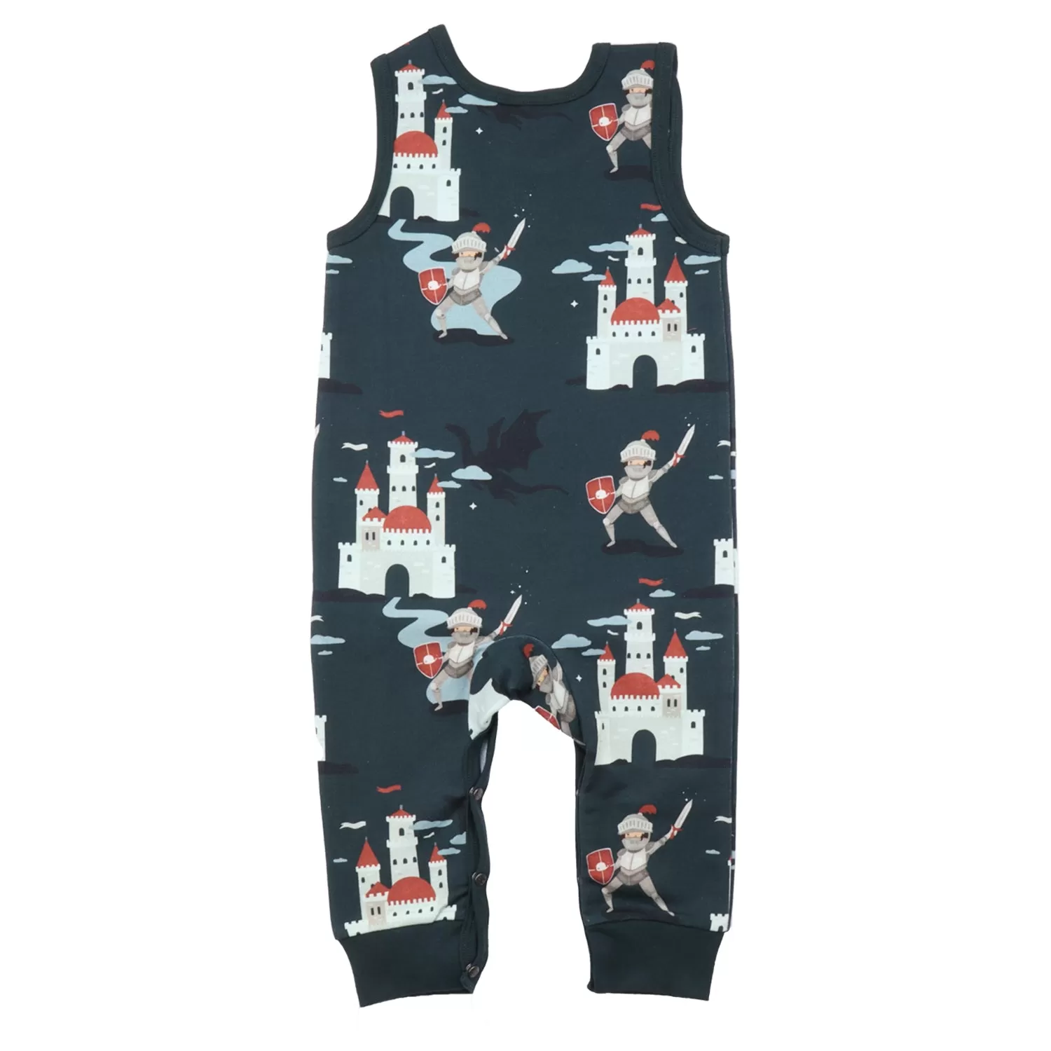 Walkiddy Castleland Sweat Playsuit