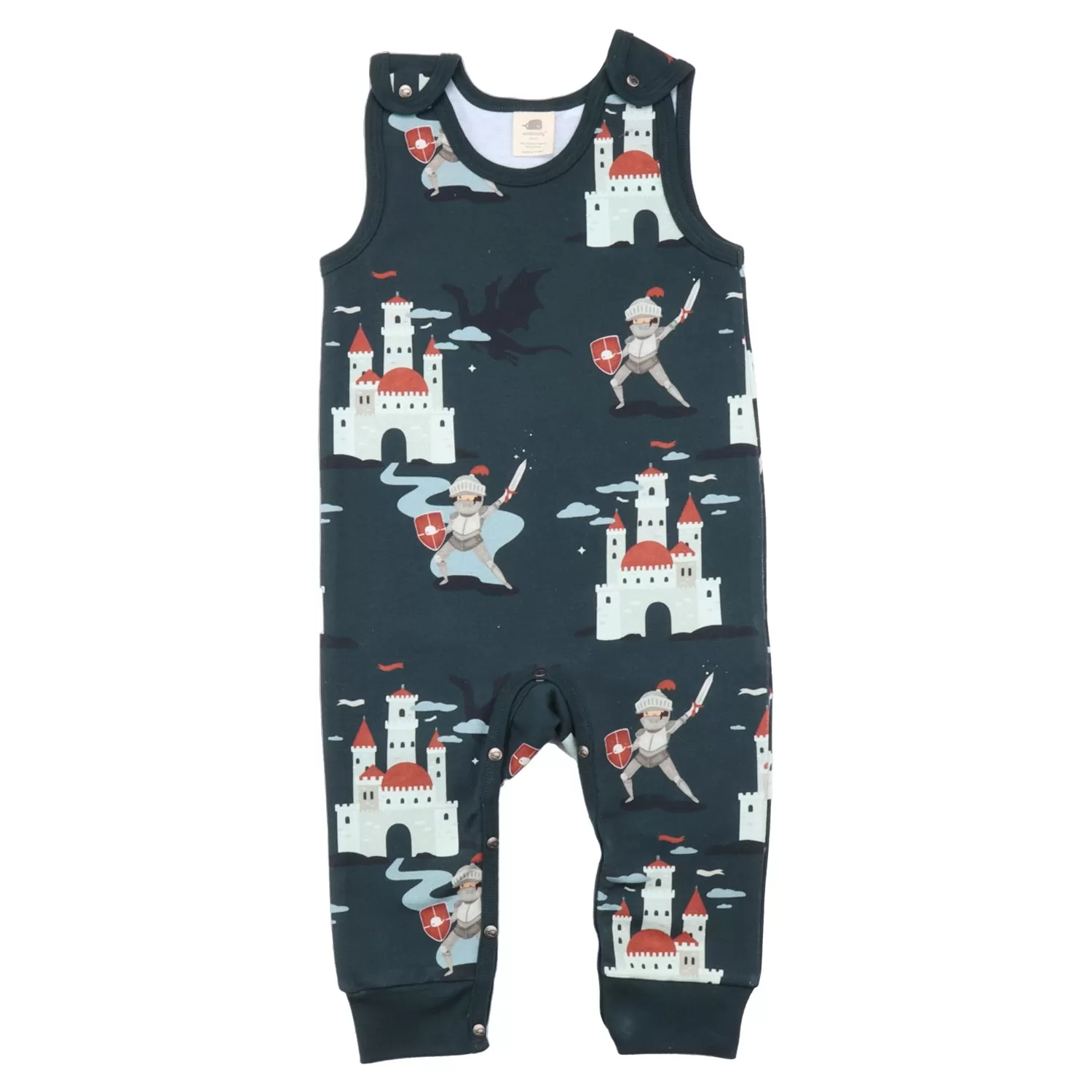 Walkiddy Castleland Sweat Playsuit