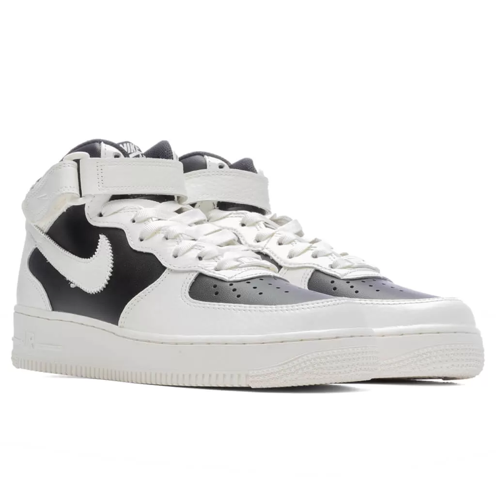 Women's Air Force 1 '07 MID - Black/Sail/Coconut Milk