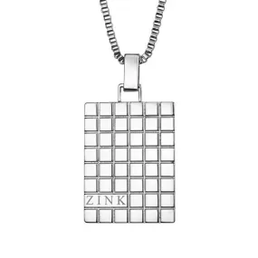 ZJPD007SP ZINK Men's Necklace